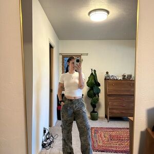 Aritzia Sunday Best Cream Top